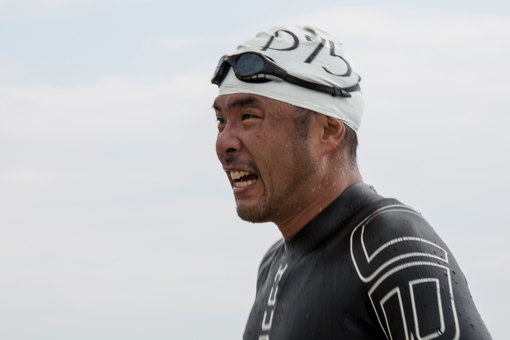 MCAS Iwakuni builds bonds through swimming, bicycling, running