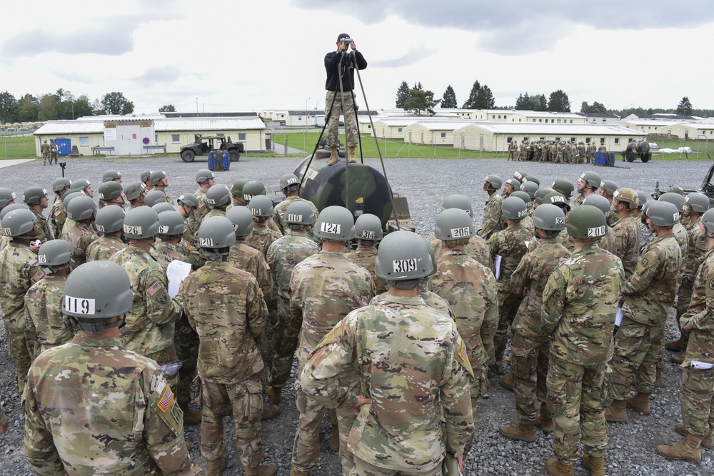 Air Assault course at 7ATC, Germany