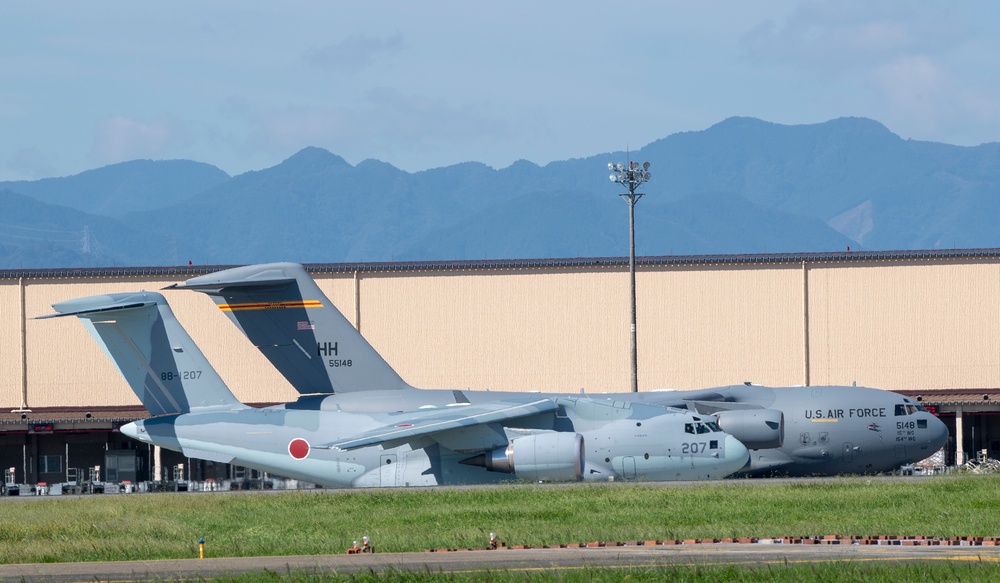 Aircraft return home after FF 2018