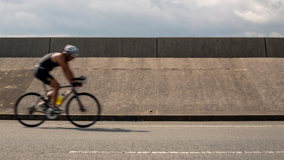 MCAS Iwakuni builds relationships through swimming, bicycling, running