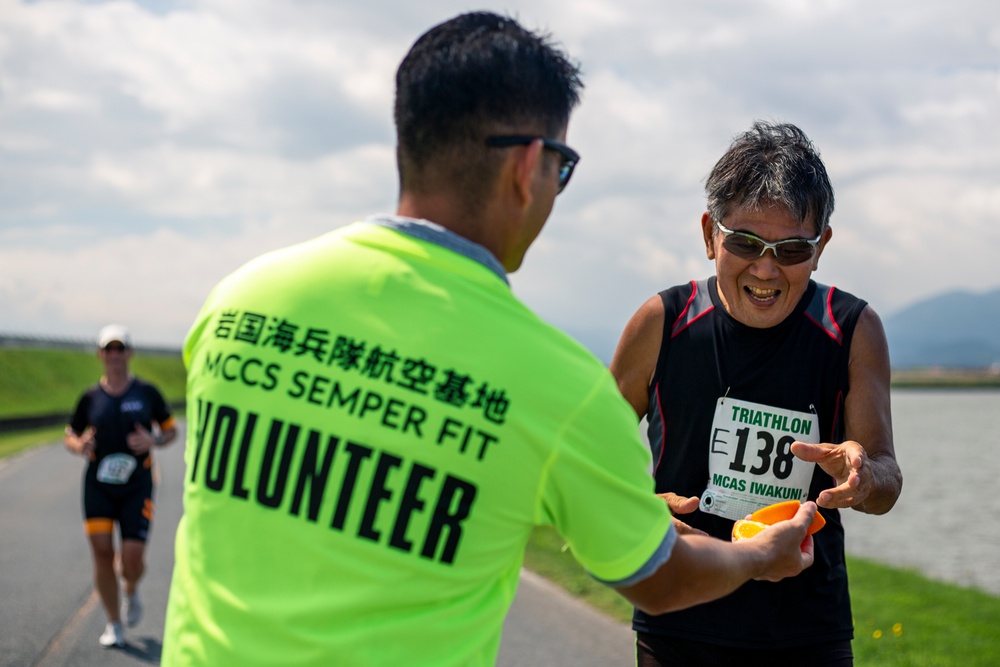 MCAS Iwakuni builds relationships through swimming, bicycling, running