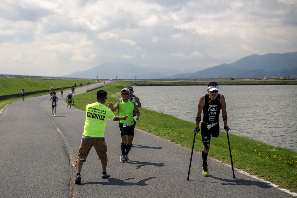 MCAS Iwakuni builds relationships through swimming, bicycling, running