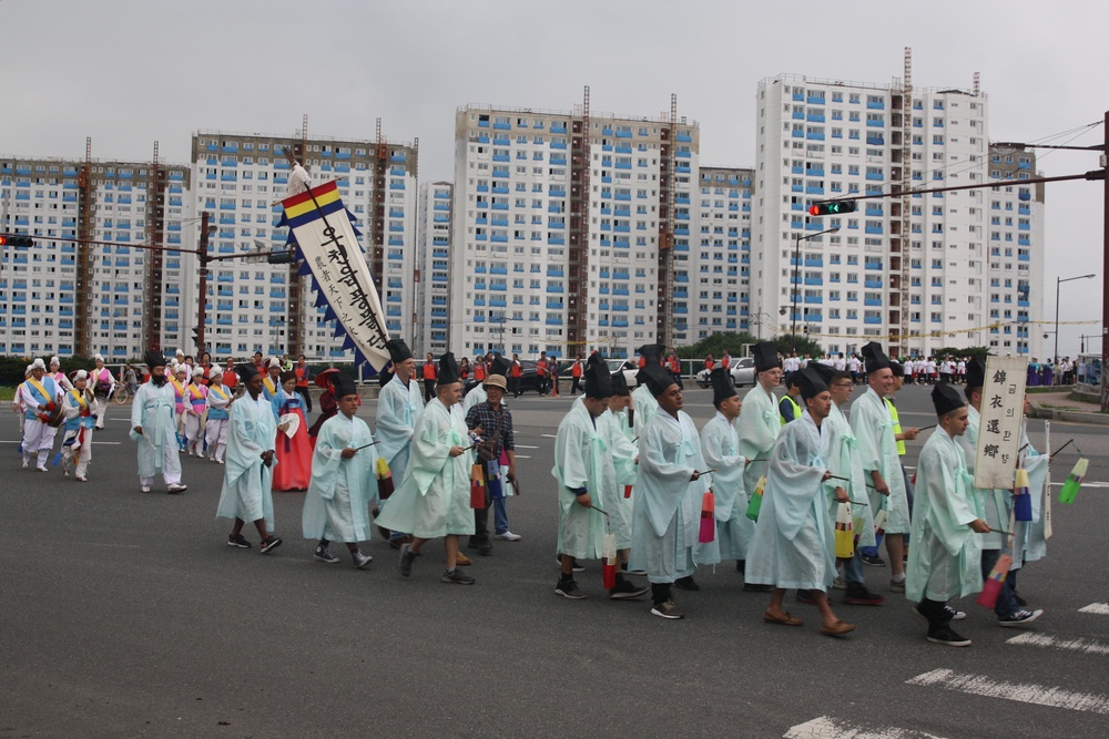 Marines Participate in Poeun Cultural Festival in South Korea