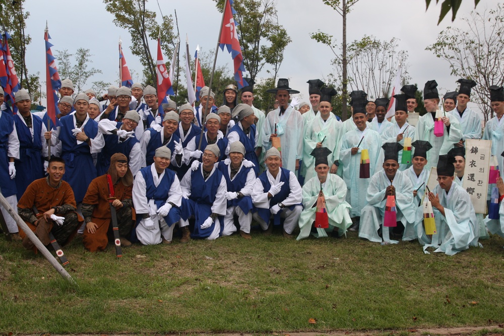 Marines Participate in Poeun Cultural Festival in South Korea