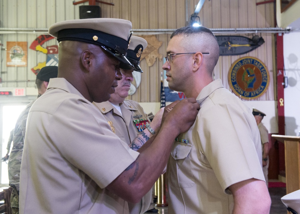 CLDJ's newest chief petty officers