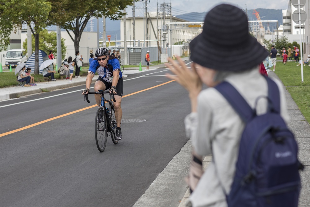 MCAS Iwakuni builds bonds through swimming, bicycling, running