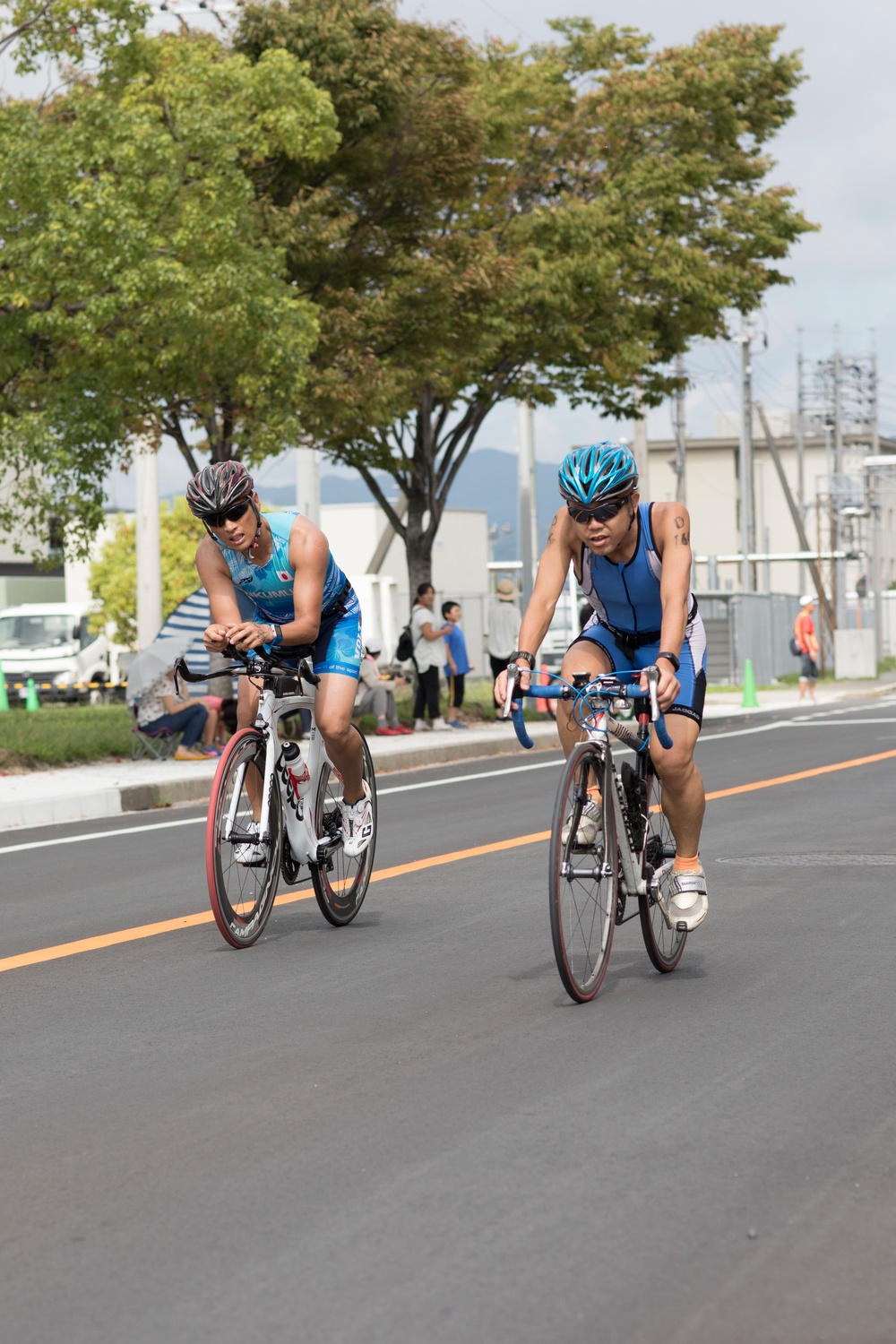 MCAS Iwakuni builds bonds through swimming, bicycling, running