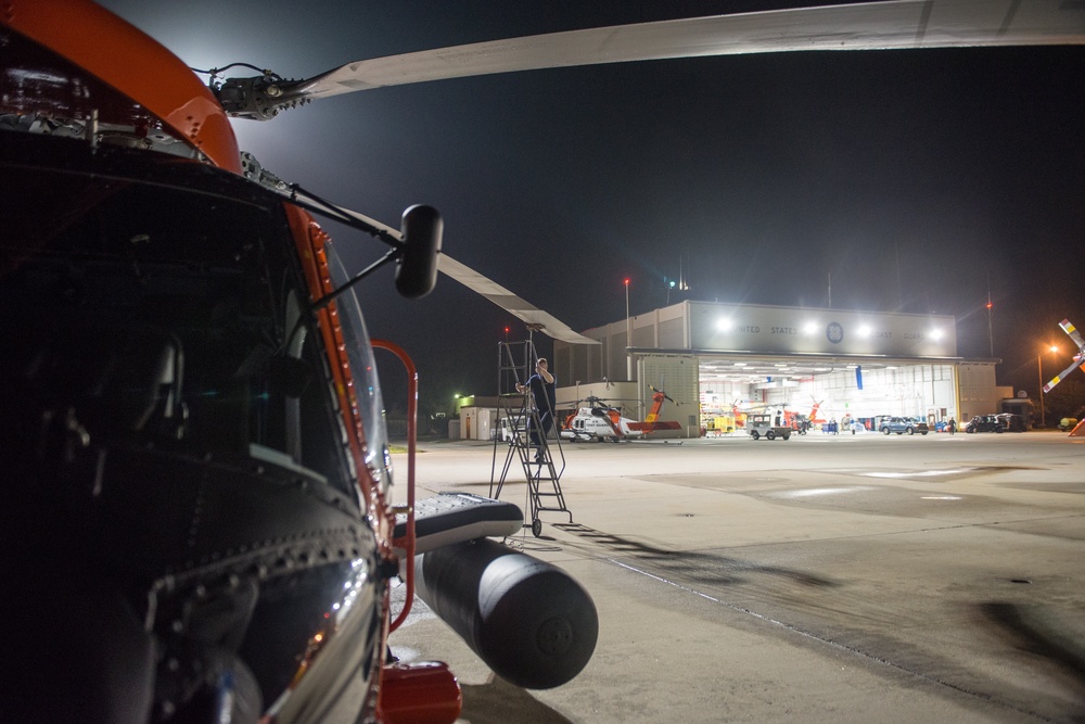 Flight crews prepare to resume search and rescue operations