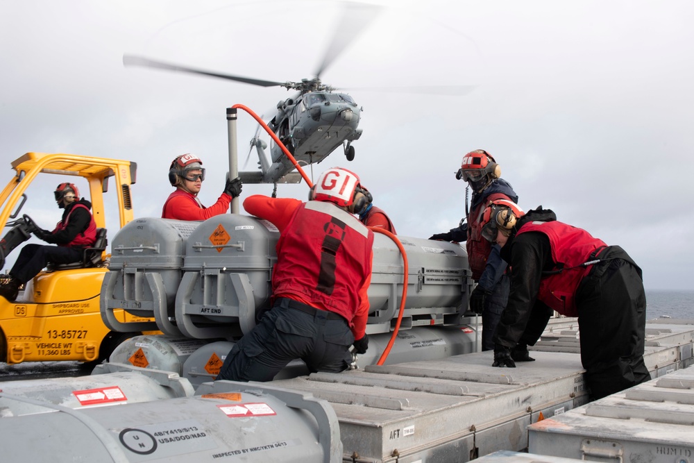 USS Harry S. Truman (CVN 75) sustainment operations.