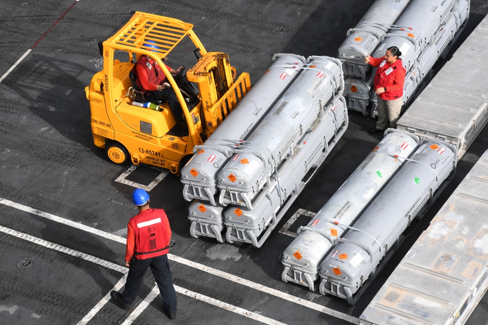 USS Harry S. Truman (CVN 75) sustainment operations.