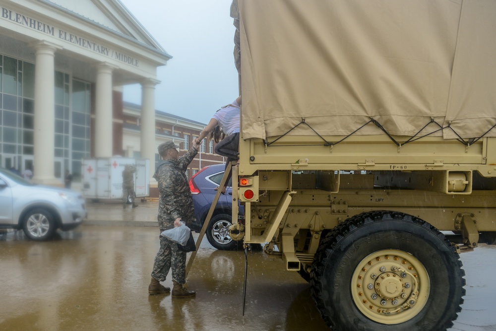 Hurricane Florence – SC National Guard responds