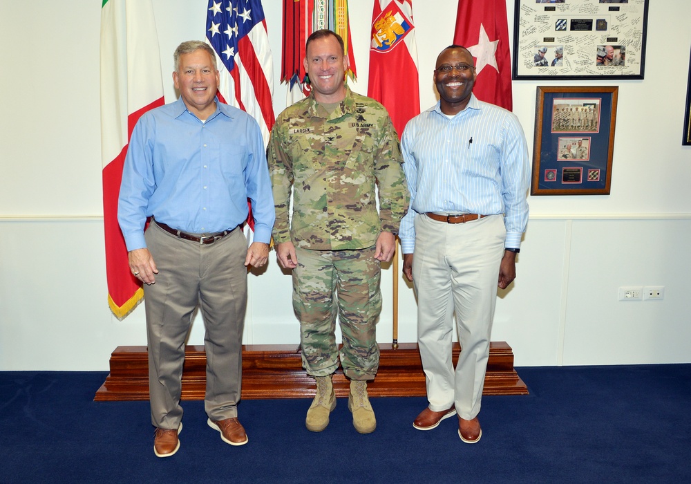 Lt. Gen. Raymond V. Mason visits Caserma Ederle in Vicenza, Italy