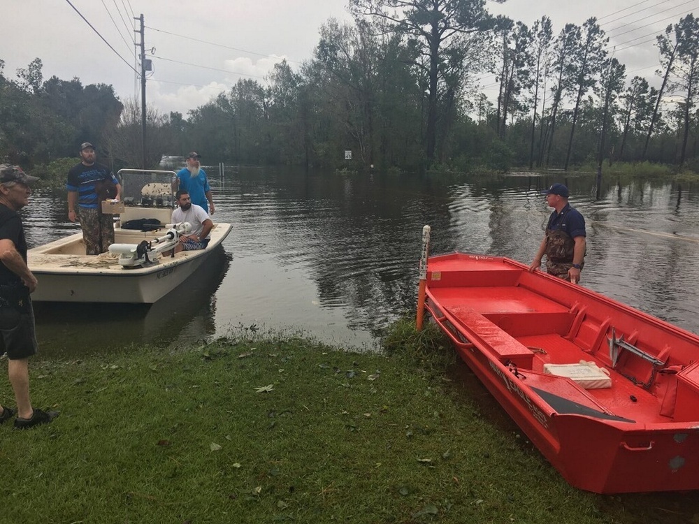 Coast Guard conducts search and rescue in Carteret County, N.C.