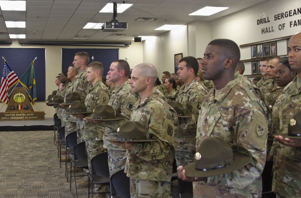 U.S. Army Drill Sergeant Academy Course Graduation