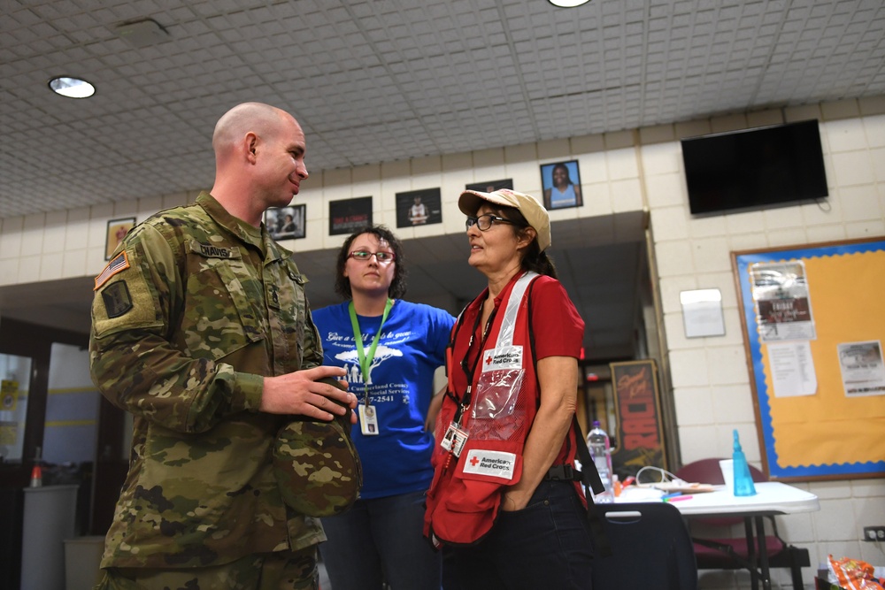 National Guardsmen Help in the Aftermath of Hurricane Florence