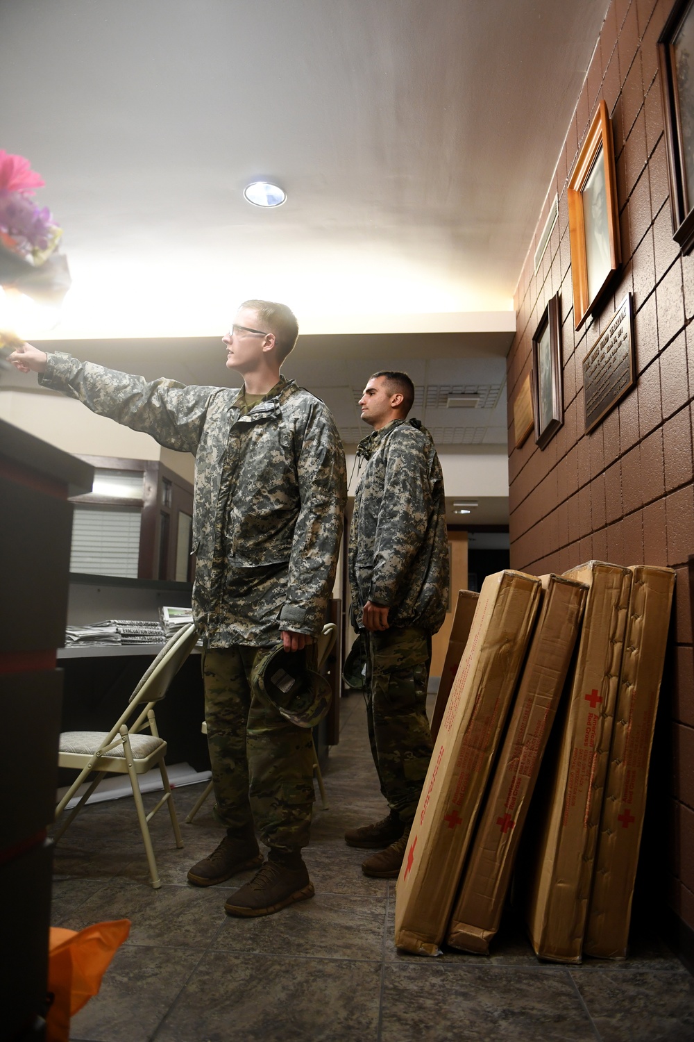 National Guardsmen Help in the Aftermath of Hurricane Florence