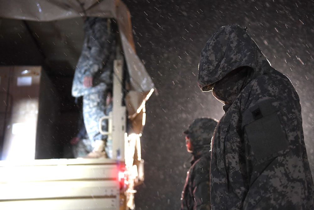National Guardsmen Help in the Aftermath of Hurricane Florence