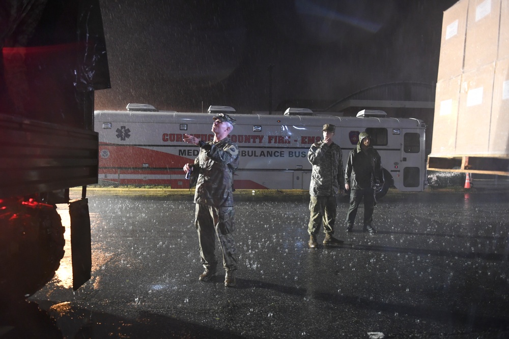 National Guardsmen Help in the Aftermath of Hurricane Florence