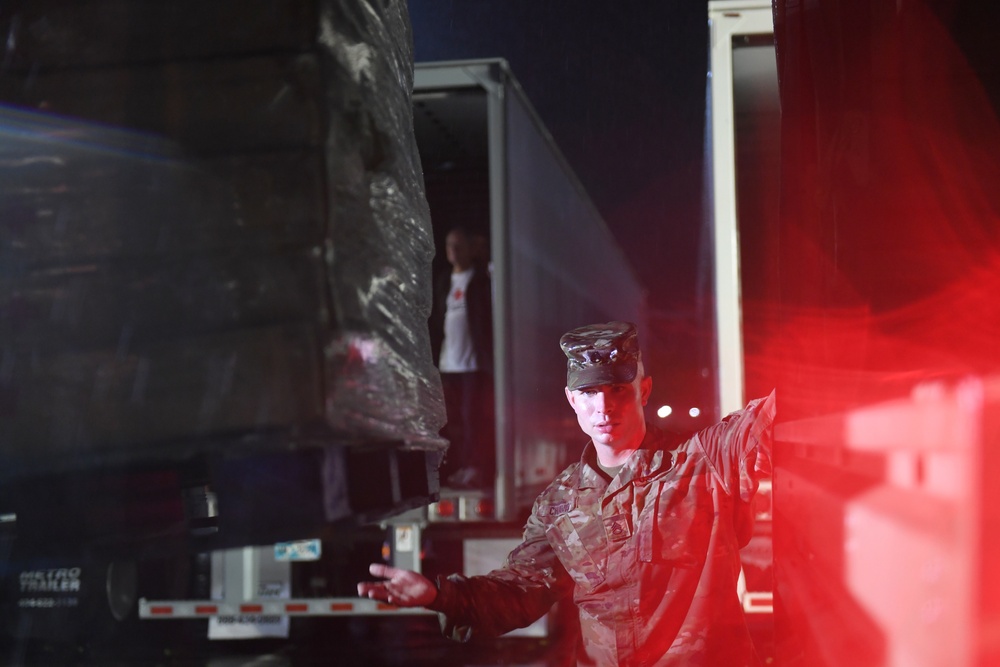 National Guardsmen Help in the Aftermath of Hurricane Florence