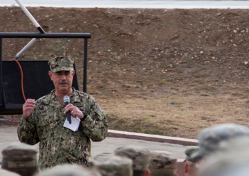 JTF Troopers attend All Hands meeting