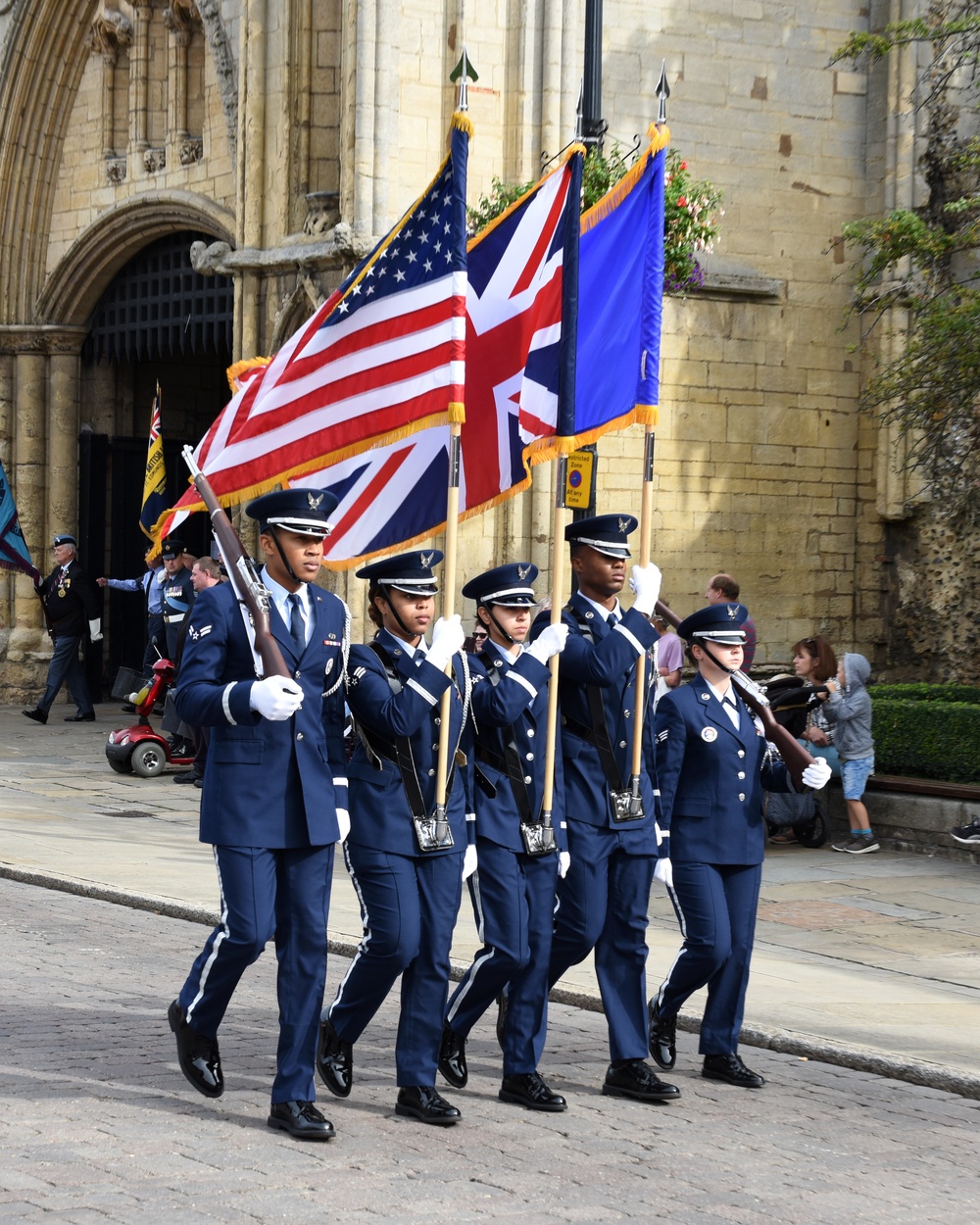USAF Airmen join community to commemorate Battle of Britain