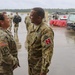 National Guard Command Chief Warrant Officer Meets with Nebraska Hurricane Relief Soldiers