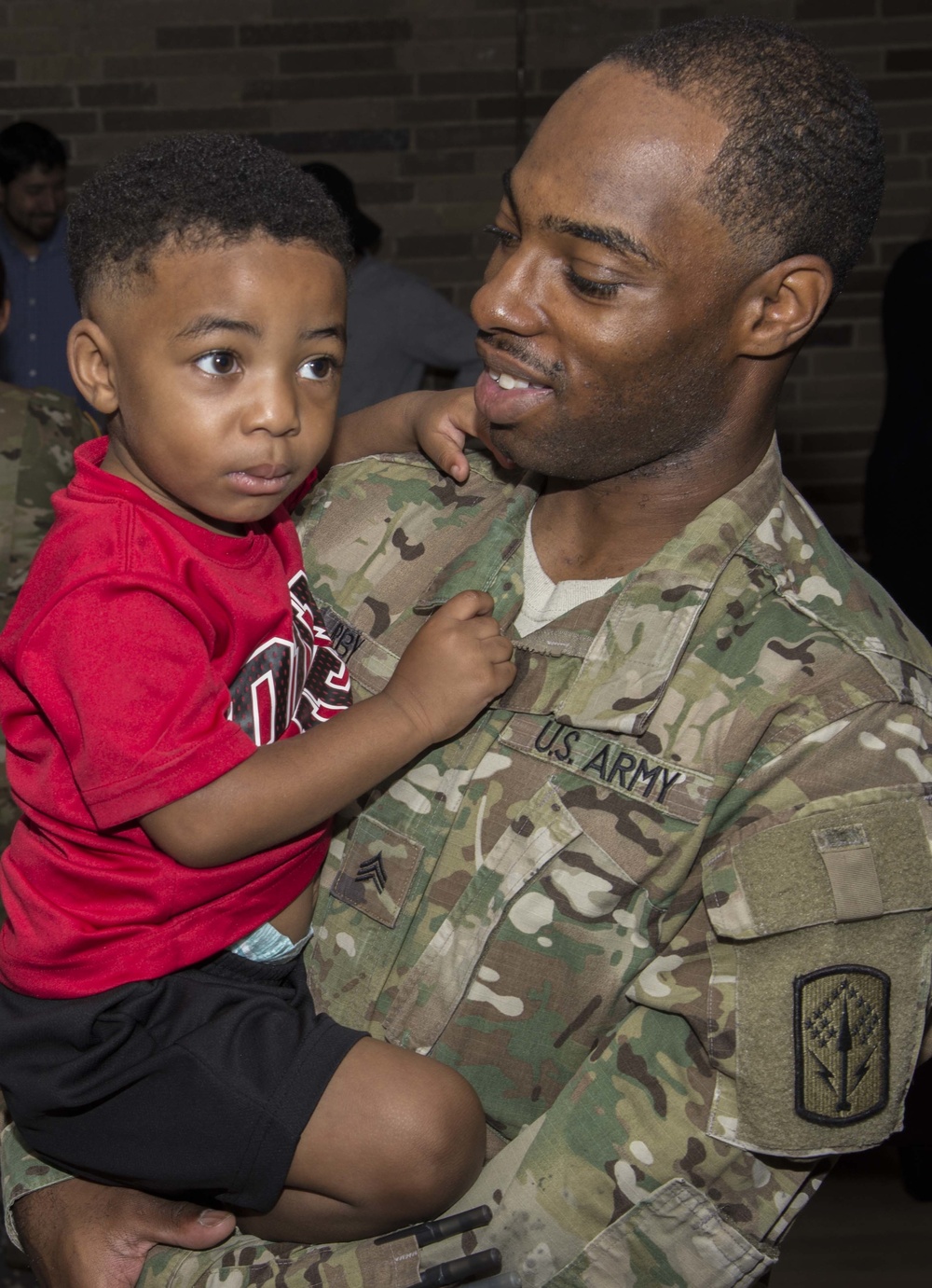 Soldiers of 1-174th Air Defense Artillery Regiment deploy to National Capital Region