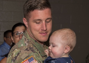 Soldiers of 1-174th Air Defense Artillery Regiment deploy to National Capital Region