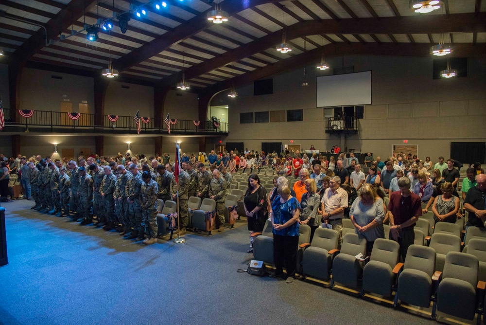 Soldiers of 1-174th Air Defense Artillery Regiment deploy to National Capital Region