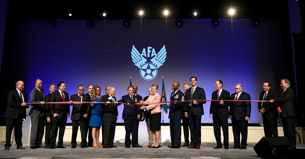 2018 AFA Air, Space and Cyber Conference Ribbon Cutting