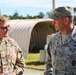 The Adjutant General, Massachusetts National Guard visits RC18