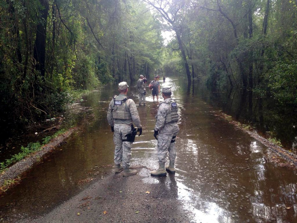 South Carolina National Guard responds to Hurricane Florence