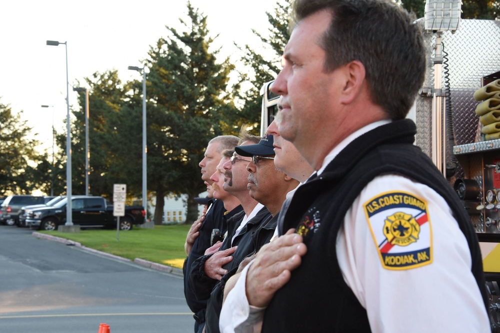 Coast Guard Base Kodiak hold 9/11 Remembrance Ceremony