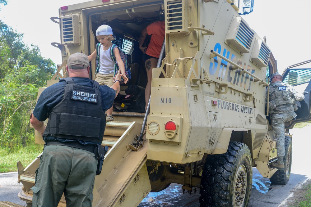 Hurricane Florence – SC National Guard responds