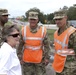 Maj. Gen. Livingston Visits Troops, EMD and 501 Highway Sandbag Mission