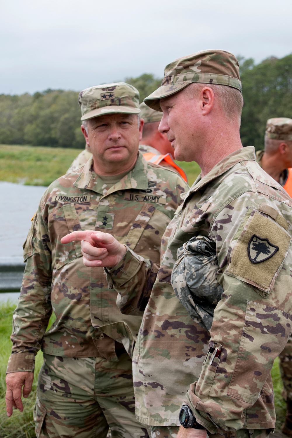 DVIDS - Images - Maj. Gen. Livingston Visits Troops, EMD and 501 ...