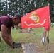 Commando Engineers clean up a military cemetery
