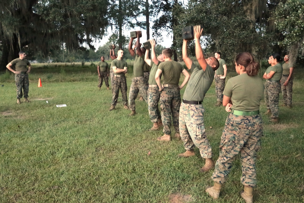 MCLB Albany Marines participate in CFT