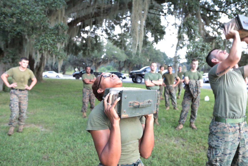 MCLB Albany Marines participate in CFT