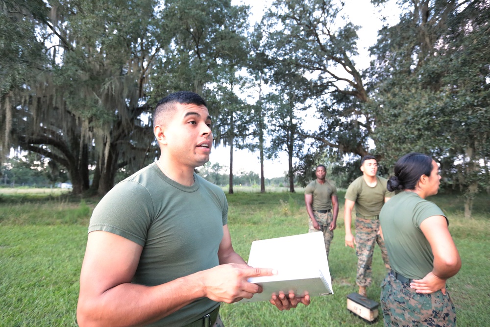 MCLB Albany Marines participate in CFT