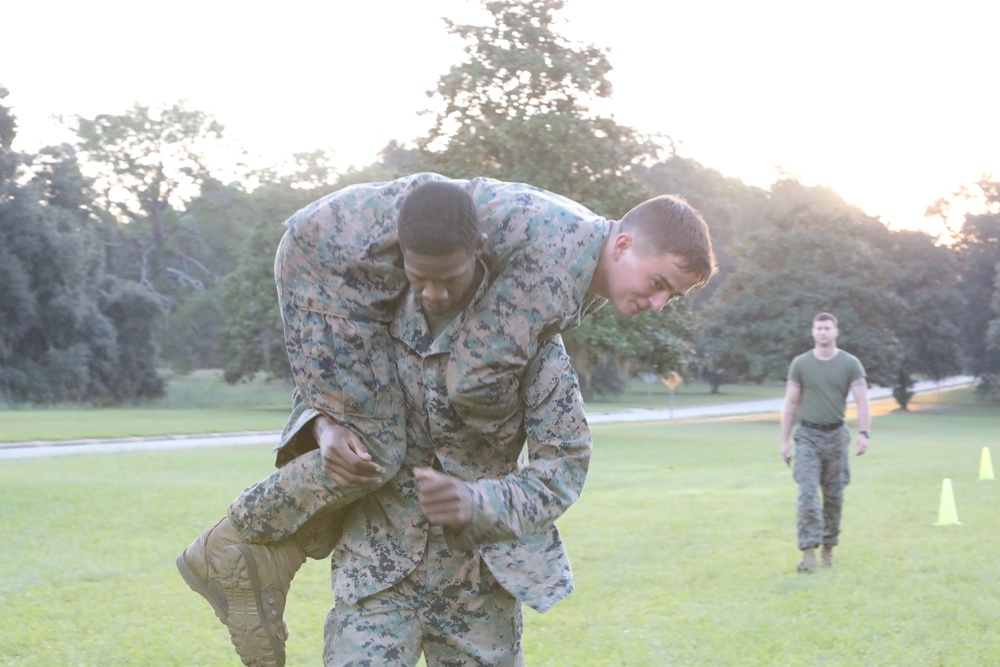 MCLB Albany Marines participate in CFT