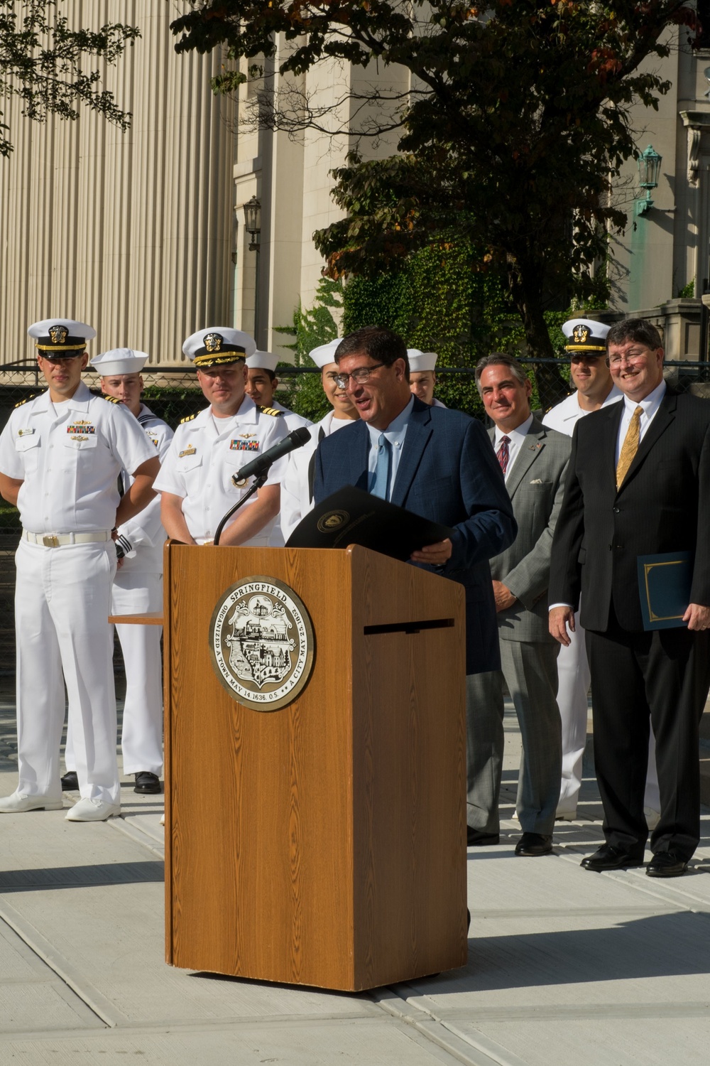 City of Springfield Mayor Proclaims September 17-23 Navy Week