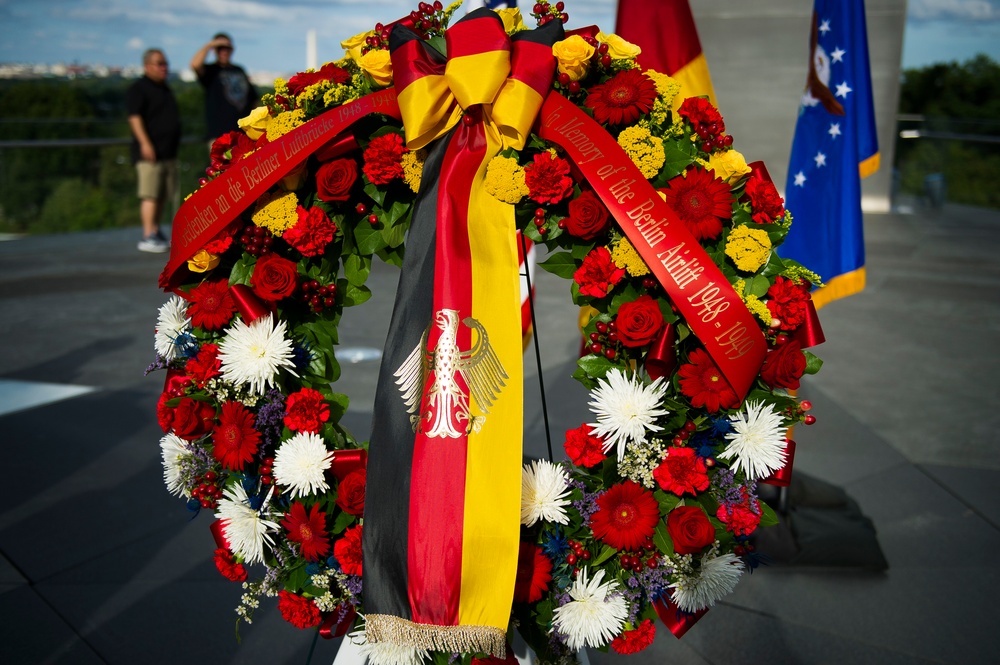 Berlin Airlift commemoration ceremony at the Air Force Memorial