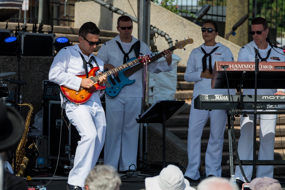 Navy Band Northeast Performs at the Big E, New England's Great State Fair