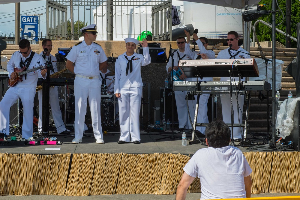 Navy Band Northeast Performs at the Big E, New England's Great State Fair