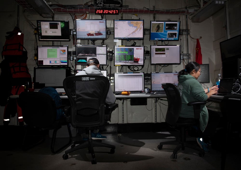 Coast Guard Cutter Healy conducts Arctic patrol in support of the Office of Naval Research