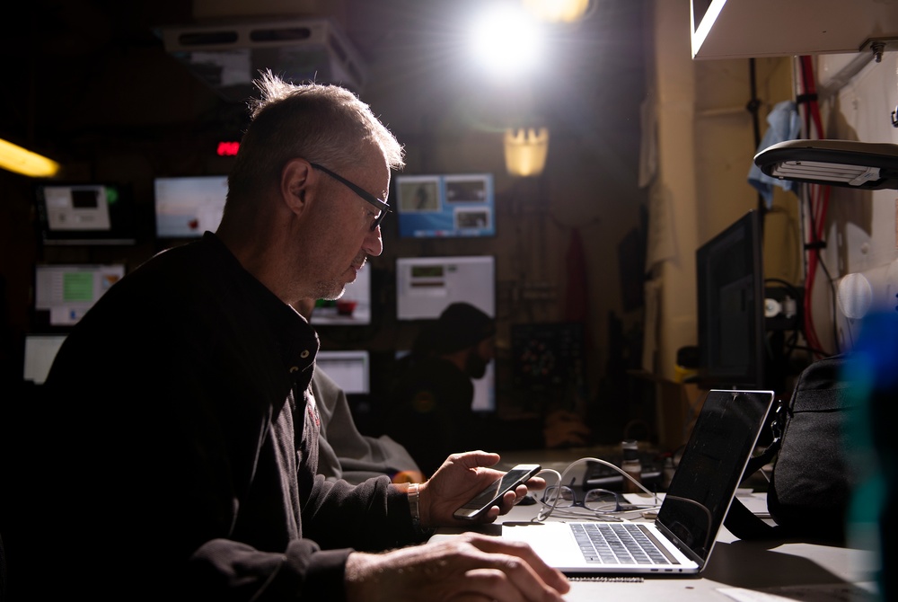 Coast Guard Cutter Healy conducts Arctic patrol in support of the Office of Naval Research