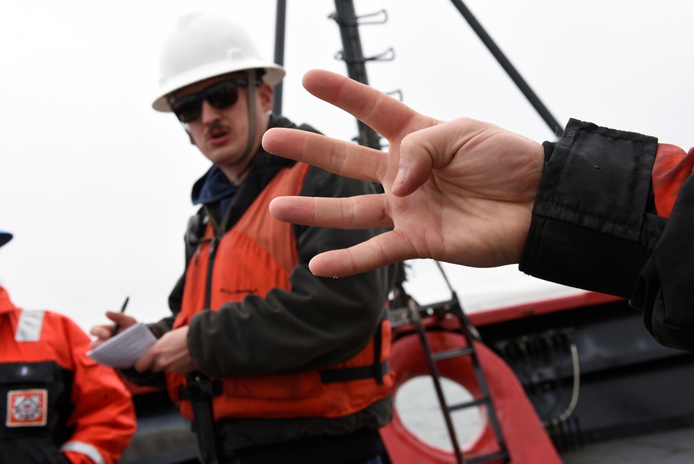 Coast Guard Cutter Healy conducts Arctic patrol in support of the Office of Naval Research