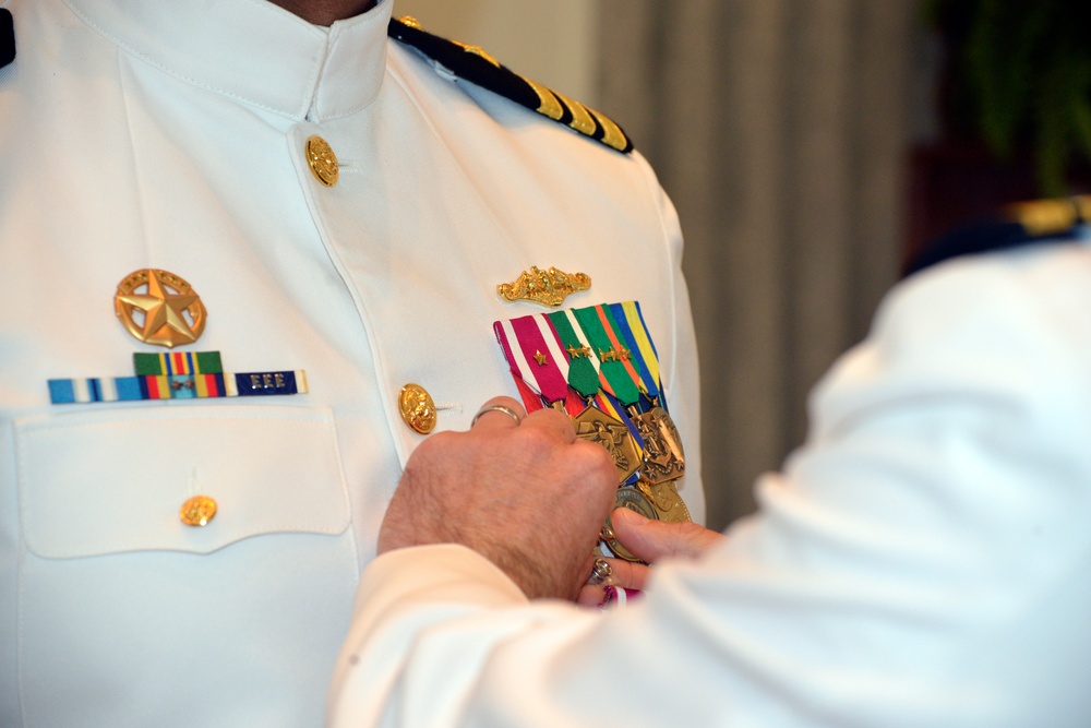 USS Rhode Island Holds Change of Command and Crew Split Ceremony