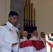 USS Rhode Island Holds Change of Command and Crew Split Ceremony